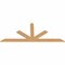 Ekena Millwork Saratoga Timber Gable Bracket, Western Red Cedar, 96"W x 40"H x 1 1/2"D x 5 1/2"F, 10/12 Pitch GBW096X40X0206SAR00SWR - alternate 2